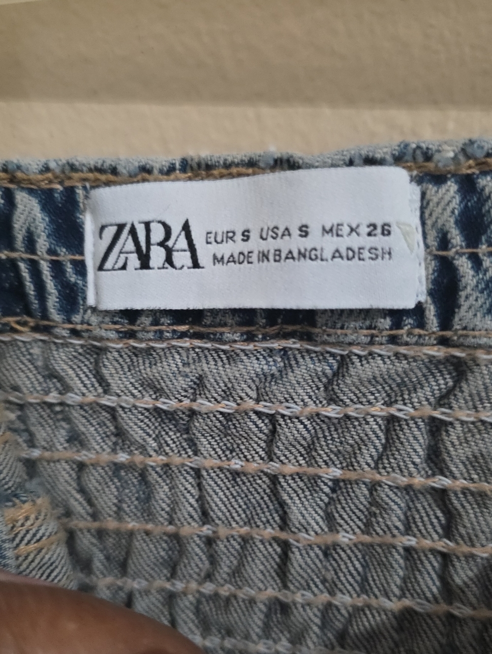 Zara Light Blue Denim Boot-Cut Jeans